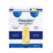 Fresubin Pro Compact Vanille 4 X 125 ml