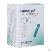 Glucoject L Extra 33 g Lancettes (100)