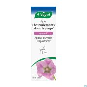 AVogel Spray Chatouillement Dans La Gorge 30 Ml