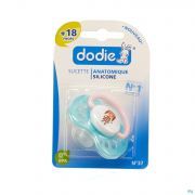 Dodie Fopspeen Meisje +18M Sil. Ring - Detail 1
