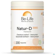 Be-Life / Biolife Natur D 3000 Be-Life Pot Caps 200