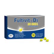 Eurogenerics Fultivit D3 20000 Ui 12 Capsules - Produit 1