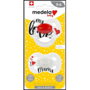 Medela Baby Fopspeen Orig.6-18m Sign.love/mama Duo