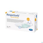 Hartmann Resposorb Silicone Border 15 X 25 Cm (10)