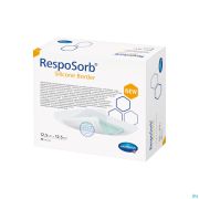 Hartmann Resposorb Silicone Border 12,5 X 12,5 Cm (10)