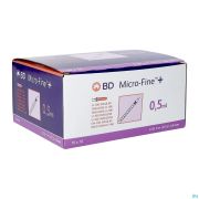 Embecta Bd Microfine+ Seringue Insuline 0,5 ml 30G 8 Mm (100)
