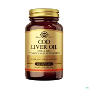 Solgar Cod Liver Oil (levertraan) Softgel 100