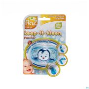 Raz Baby Keep It Clean Tetine Ethan Penguin - Vue détail 1