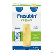 Fresubin Db 2 Kcal Drink Vanille 4 X 200 ml
