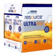 Resource Ultra Fruit Sinaasappelsmaak 4X200Ml Nf