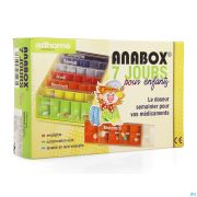 Kinderpillendoos Anabox 7X5 Rainbow Fr - Detail 1