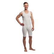 Suprima Body Sans Manche +Zip Jambe Blanc Xl - Produit 1