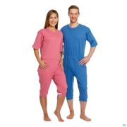 Suprima 4080 Patientoverall 1/2 Arm-Knie Jeans M - Gebruik 1