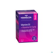Mannavital Vitamine D3 + K2 Forte V-Caps 90