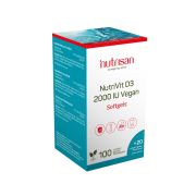 Nutrivit D3 2000 Iu Vegan Capsules 100+20 Gratuites