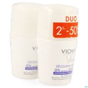 Vichy Deo React. H Z/alu Zout Roller 24u Duo2x50ml