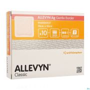 Allevyn Ag Pans Adhesive Silic. 10x10cm 10