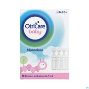 Otricare Baby Monodose Solution Saline 18x5ml