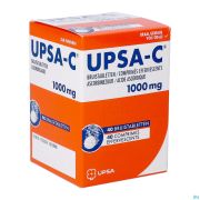 Upsa C 1000mg Bruistabl 40