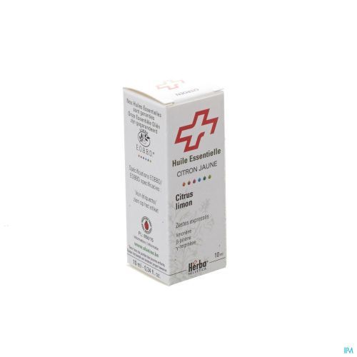 Citroen Geperste Schil Herba Helv. Ess Olie 10ml