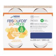 Resource 2.0 Fibre Vanille 4x200ml 12100793