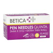 Betica Aiguilles Stylo Injection Quinta 5 Mm X 31 G (100)