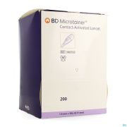 Bd Microtainer Contact Activated Lancet 200 366592