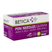 Betica Pen Needles Quinta 4mmx32g 100