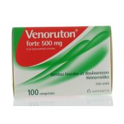 VENORUTON FORTE COMPRIMES 100 X 500 MG