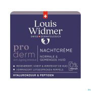 Widmer Proderm Nachtcrème Zonder Parfum 50ml