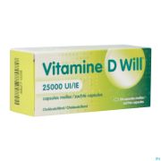 Vitamine D Will 25000ui Caps Molle 24