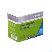Acetylcystein Sandoz 600mg Granul. Drank Zakje 30