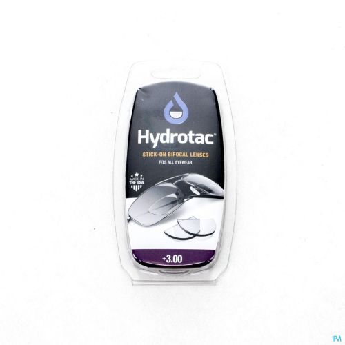 Hydrotac Stick-on Bifocal Lenses +3.00 2