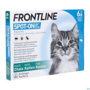Frontline Spot On Chat Pipette 6 X 0,50 Ml
