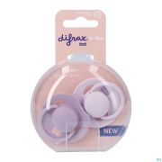 Difrax Dynamic Fopspeen 6-18m Prime Lilac/violet 2