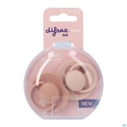Difrax Dynamic Fopspeen 0-6m Prime Nude/blush 2