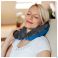 Sissel Buchi Soft Blauw/grijs Nekkussen U-vorm