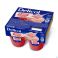 Delical Creme Dessert La Floridine Fraise "façon pâtissière" 4x125g