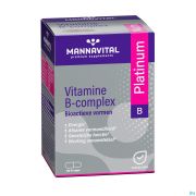 Mannavita Vitamine B Complex V-caps 60