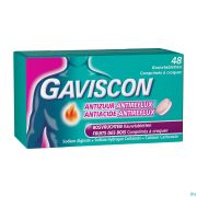 GAVISCON A/ACIDE A/REFLUX FRUITS DES BOIS 48 COMP