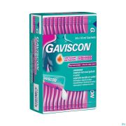 GAVISCON A/ACIDE A/REFLUX FRUITS DES BOIS 24X10ML