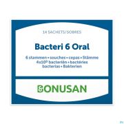 Bacteri 6 Oral Zakjes 14 Bonusan
