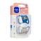 Mam Supreme Sucette Silicone 6-16m Bleu 2