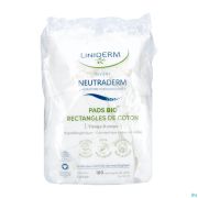 Neutraderm Pads Bio Katoenen Rechthoeken 180