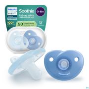 Philips Avent Fopspeen +0m Soothie Boy 2