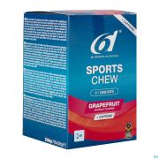 6d Sports Chew Grapefruit + Caffeine 6x38g