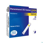Paracetamol EG Inst.Junior 250Mg Vanil-Fr. Sach 20