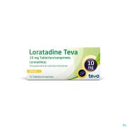 Loratadine Teva 10mg Tabl 100