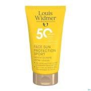 Widmer sun face protection sport 50 parf tube 50ml