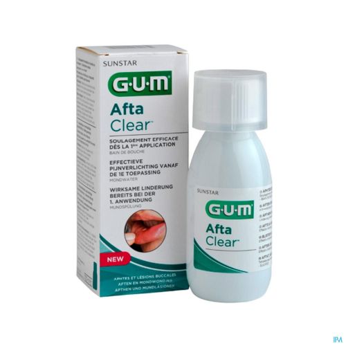 Gum Aftaclear Mondspoeling 120ml